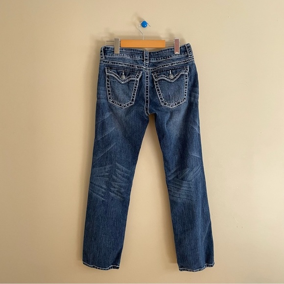 Bootlegger Premium Low rise / Waist Straight Leg Jeans - Picture 8 of 10